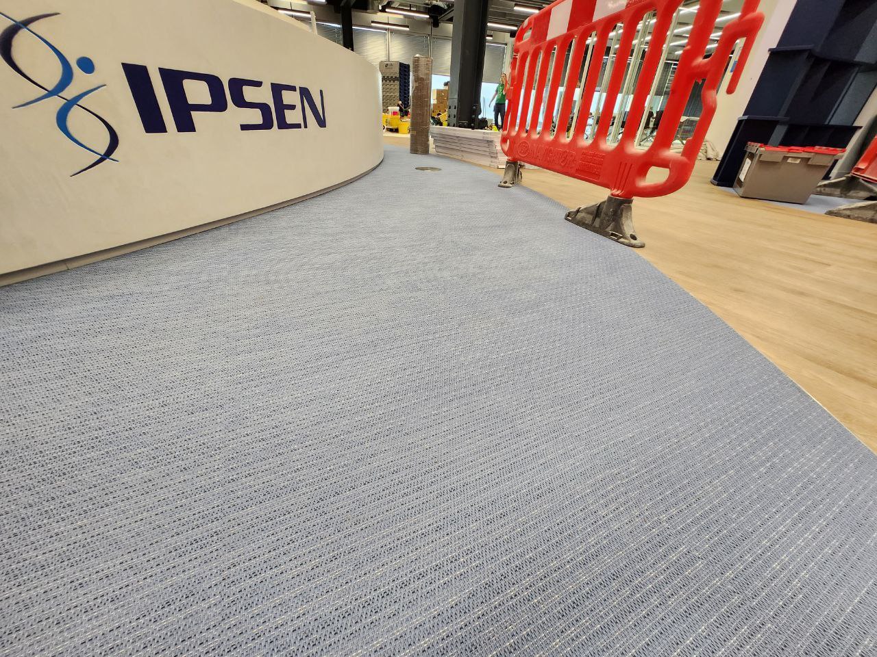 Ipsen UK Headquarters flooring